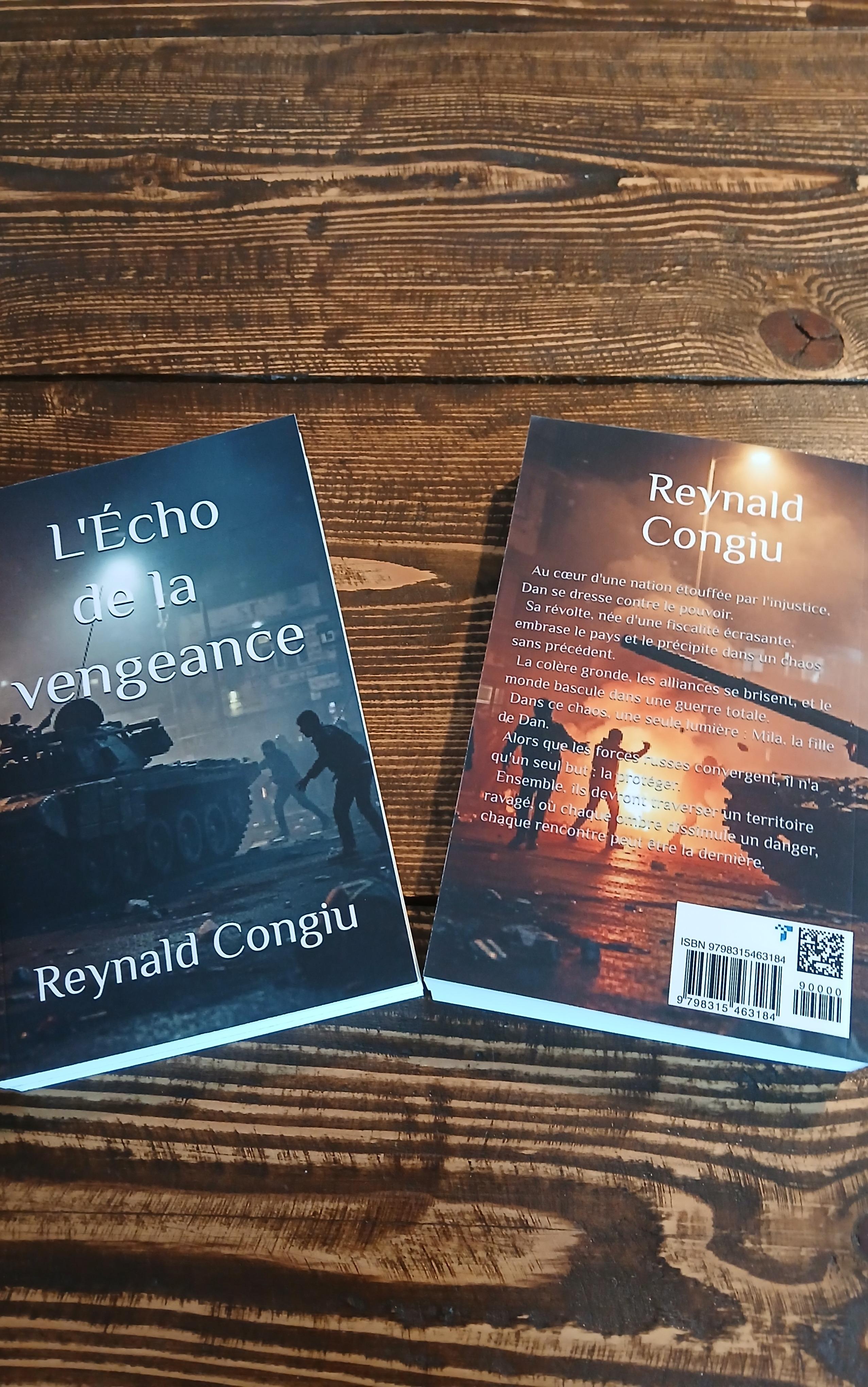 1ère de couverture de L'écho de la vengeance 