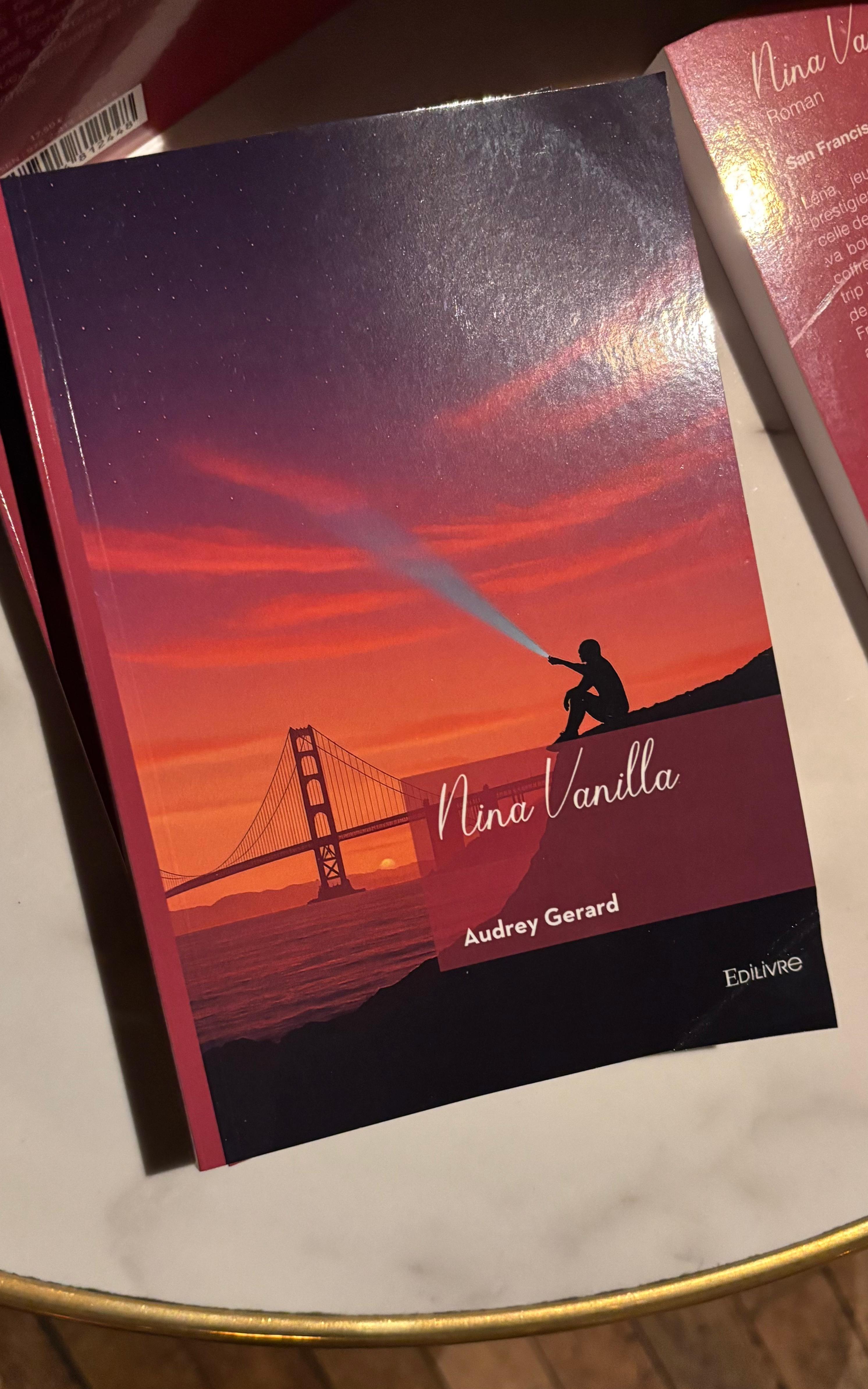 1ère de couverture de Nina vanilla