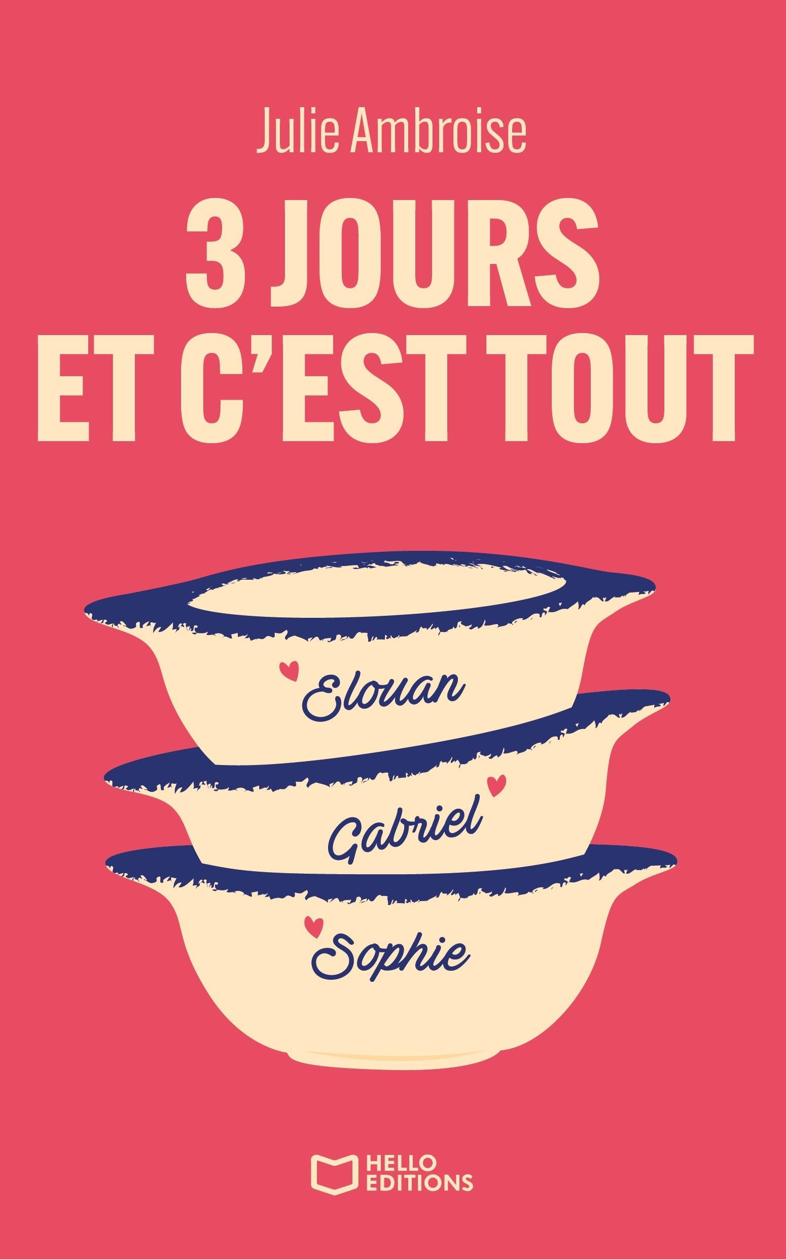 1ère de couverture de Trois jours et c’est tout