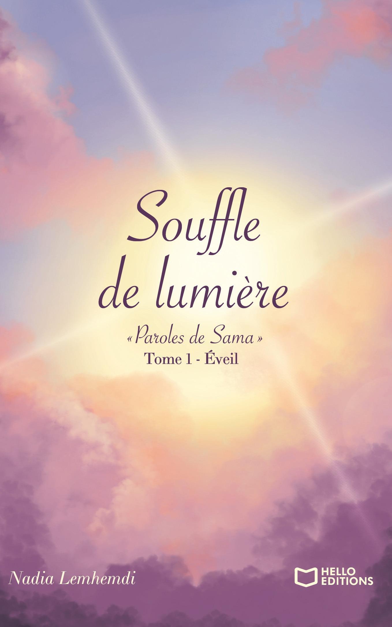 1ère de couverture de Souffle de lumière « Paroles de Sama » – Tome I : Éveil