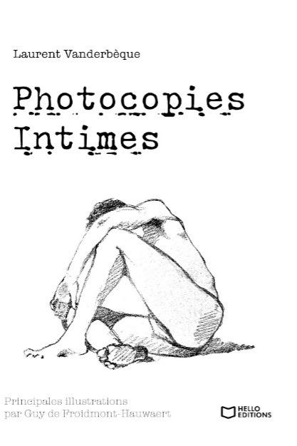 1ère de couverture de Photocopies Intimes 