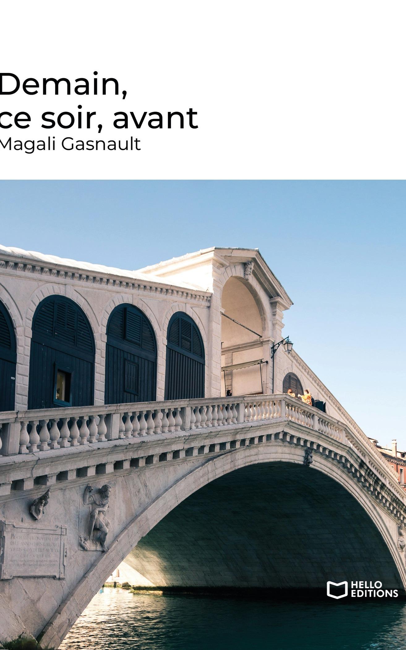 1ère de couverture de Demain, ce soir, avant