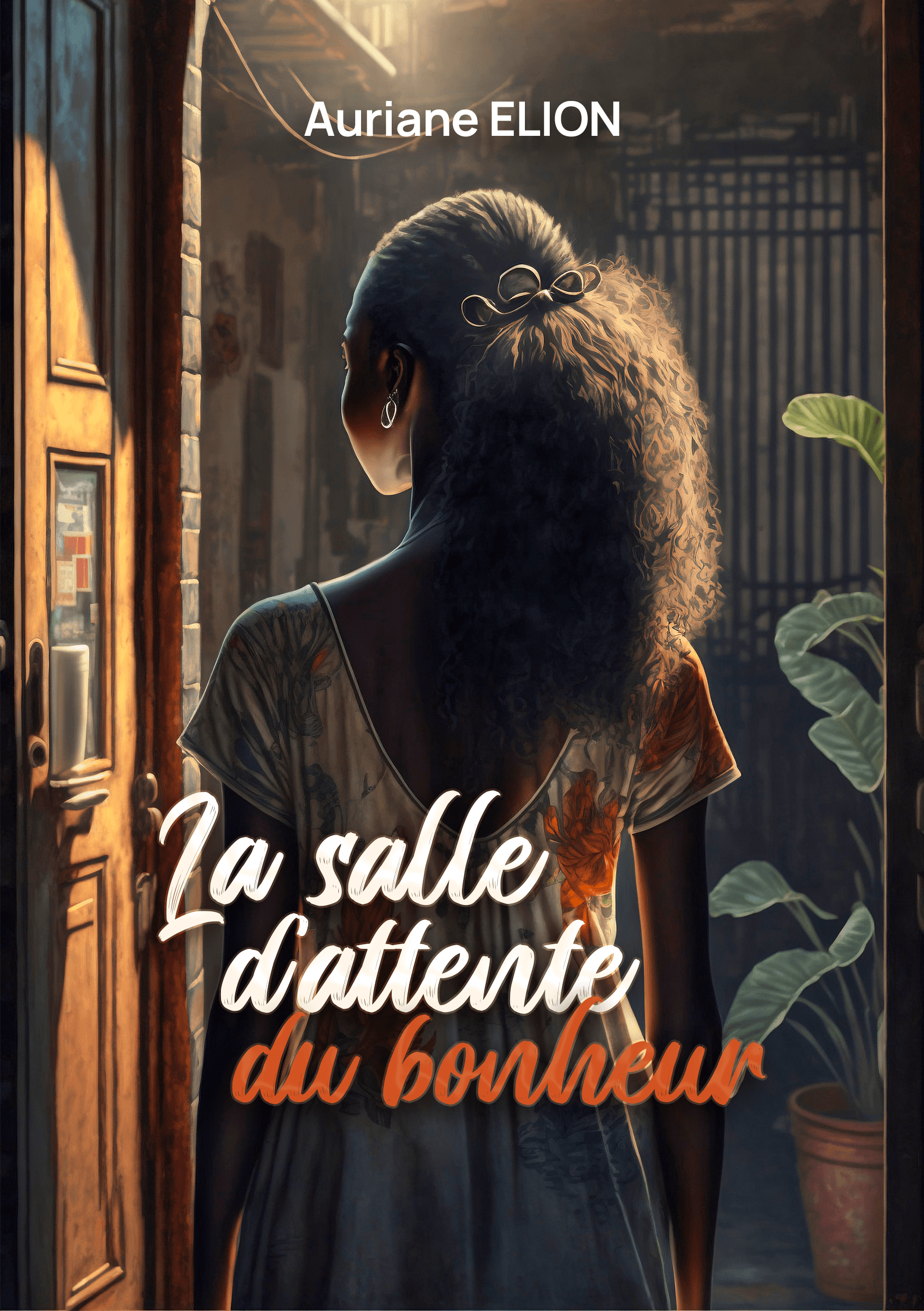 1ère de couverture de La salle d’attente du bonheur 