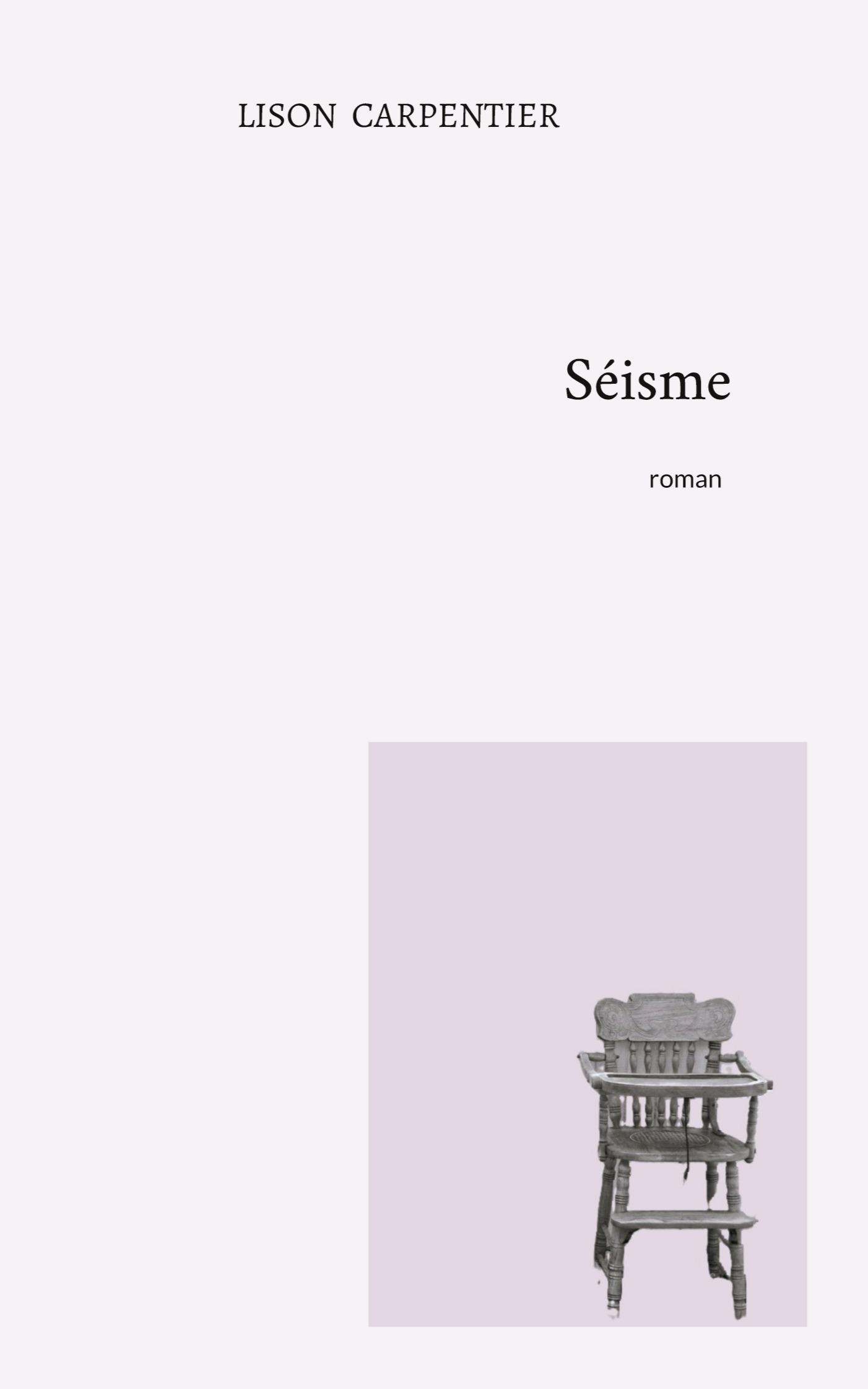 1ère de couverture de Séisme
