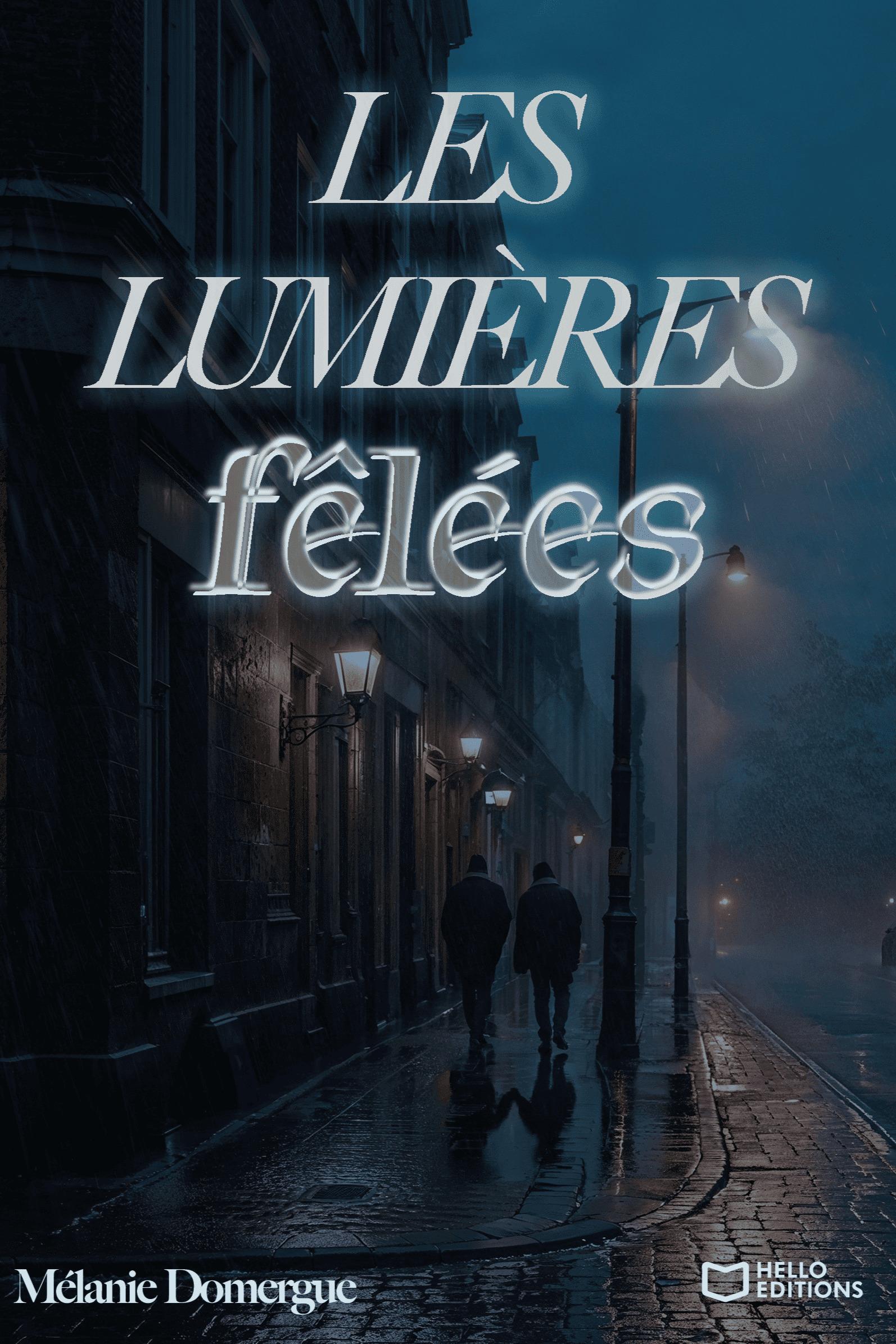 1ère de couverture de Les lumières fêlées