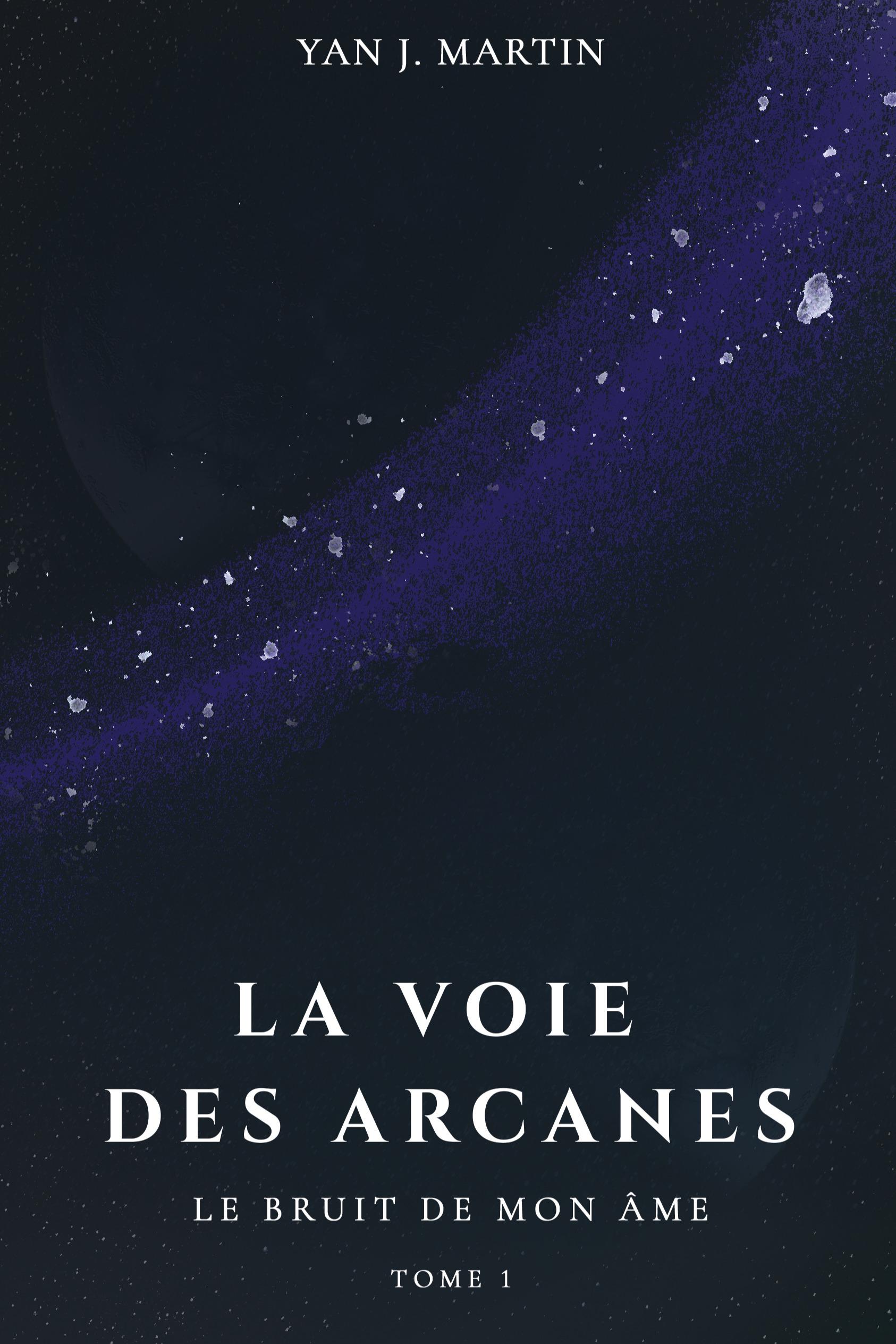 1ère de couverture de La voie des Arcanes - Tome 1 : Le bruit de mon âme