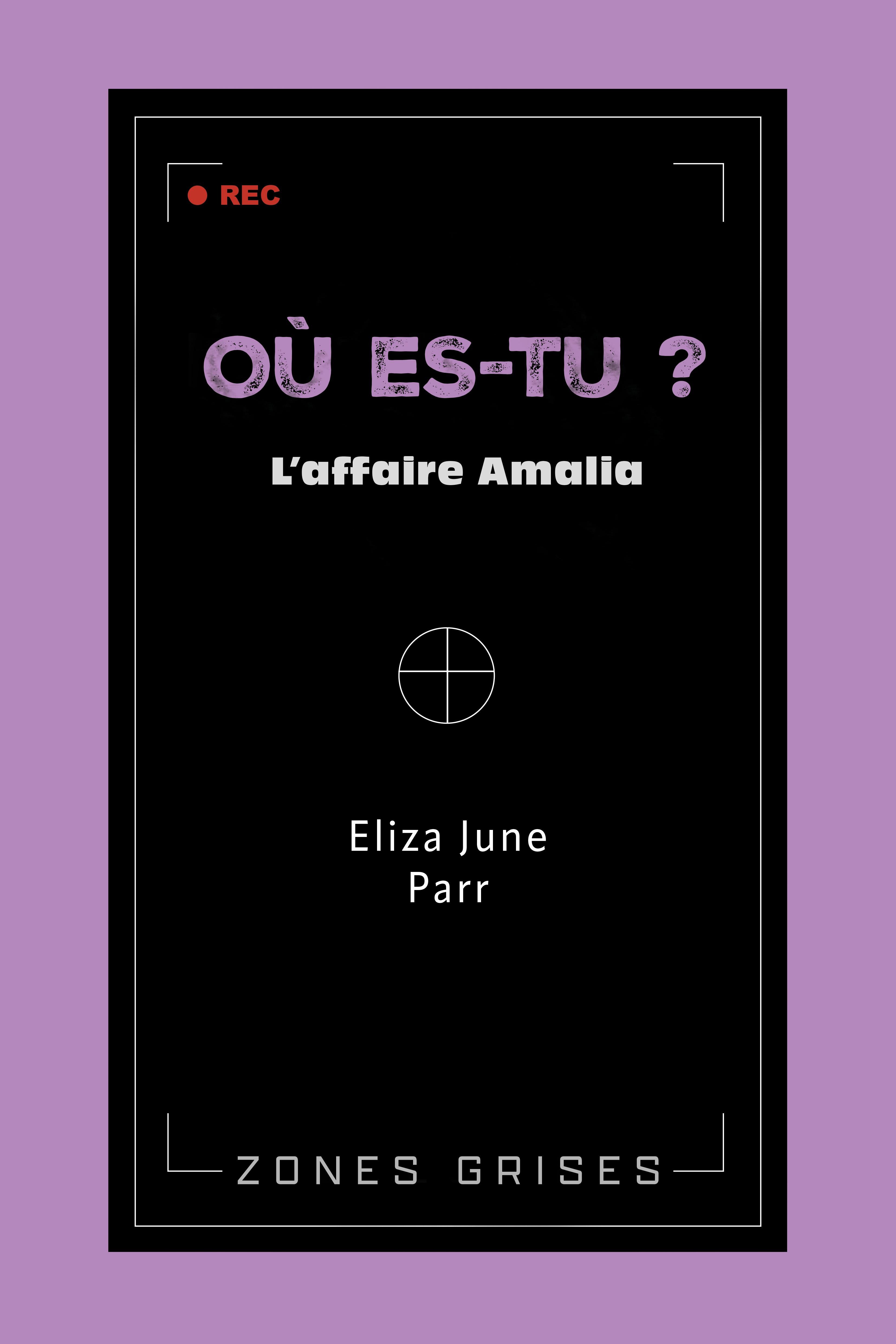 1ère de couverture de Où es-tu ? - L'affaire Amalia