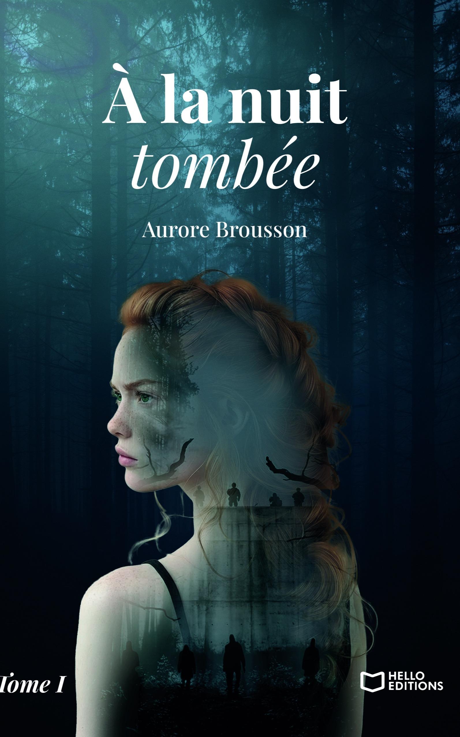 1ère de couverture de À la nuit tombée - Tome I