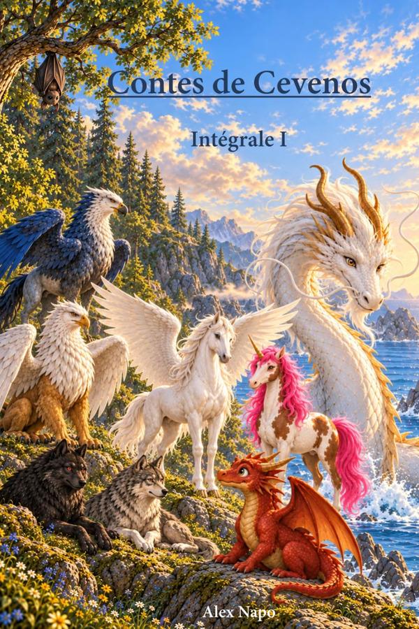 1ère de couverture de Contes de Cevenos: Intégrale I
