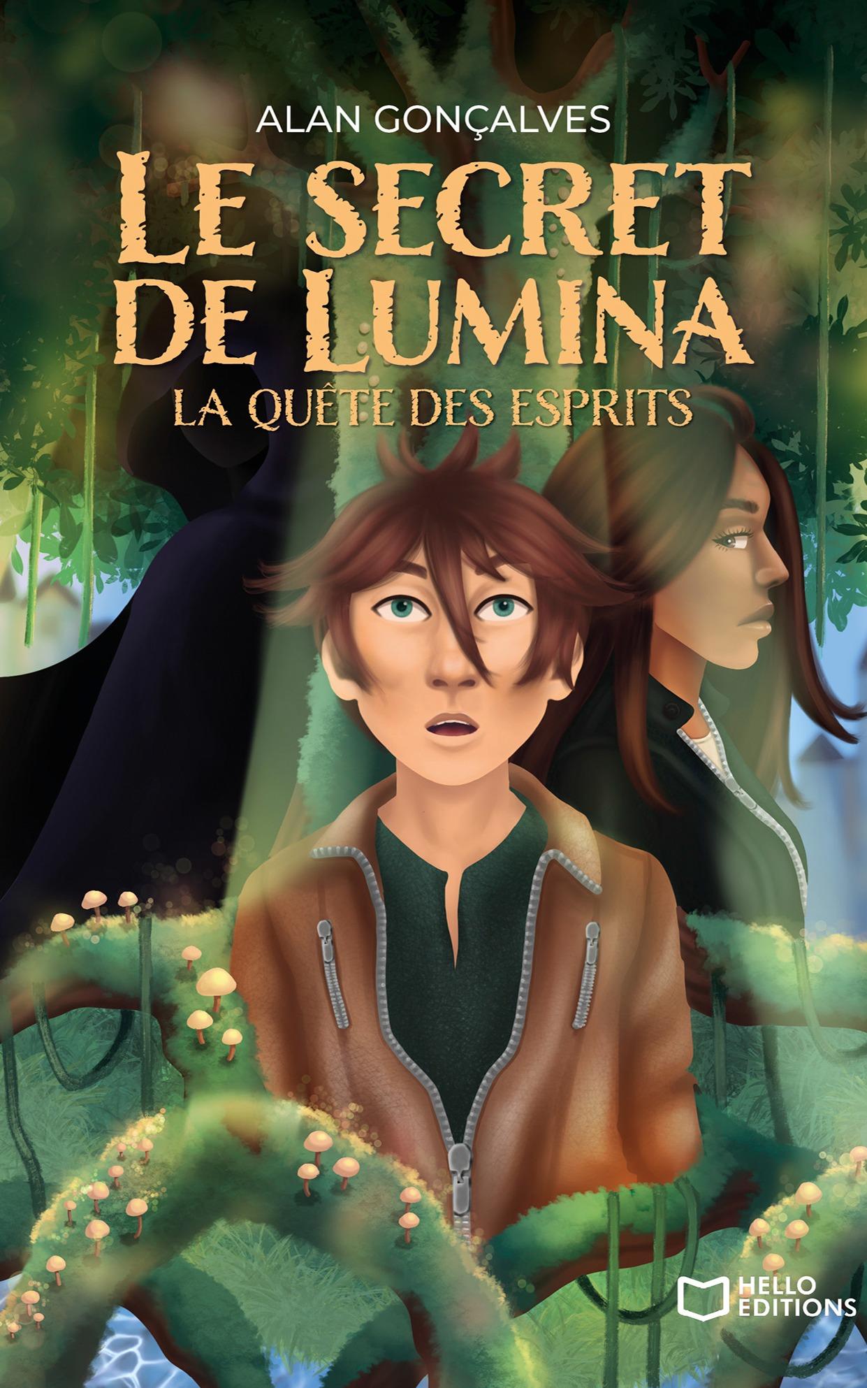 1ère de couverture de Le Secret de Lumina - La quête des esprits
