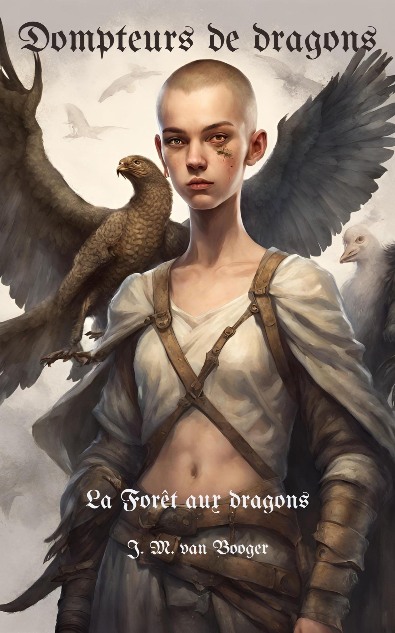 1ère de couverture de Dompteurs de dragons : La Forêt aux dragons (tome 1)