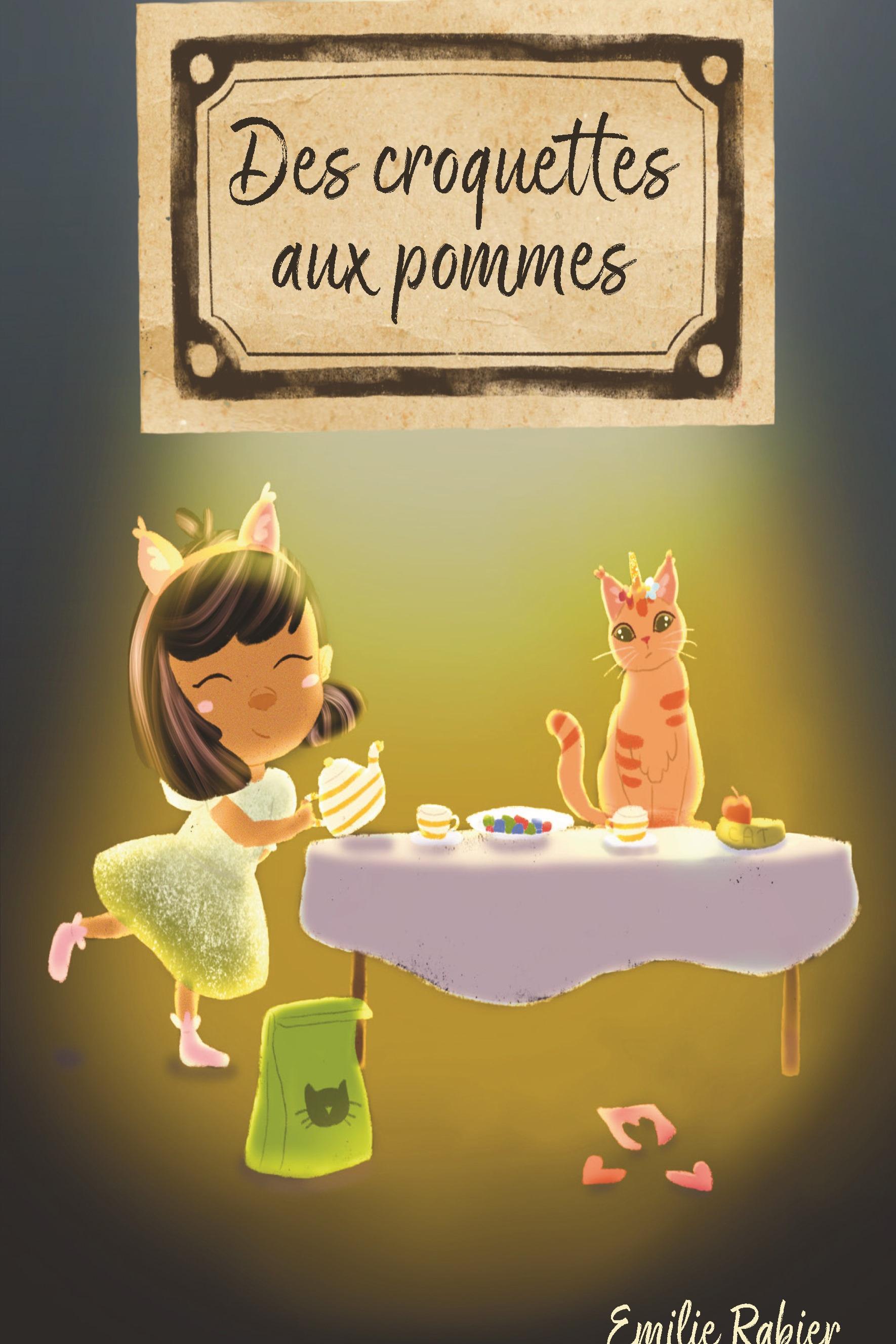 1ère de couverture de Des Croquettes aux pommes