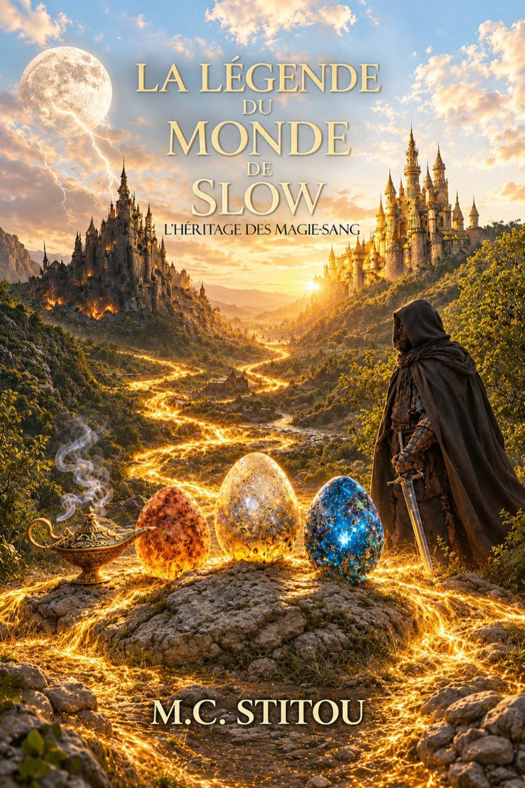 1ère de couverture de La légende du monde de slow 
