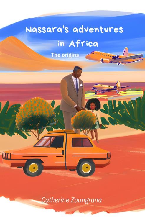 1ère de couverture de Nassara's adventures in Africa