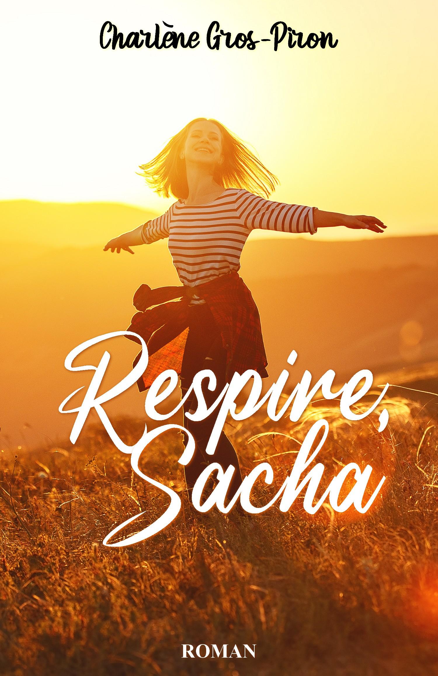 1ère de couverture de Respire, Sacha