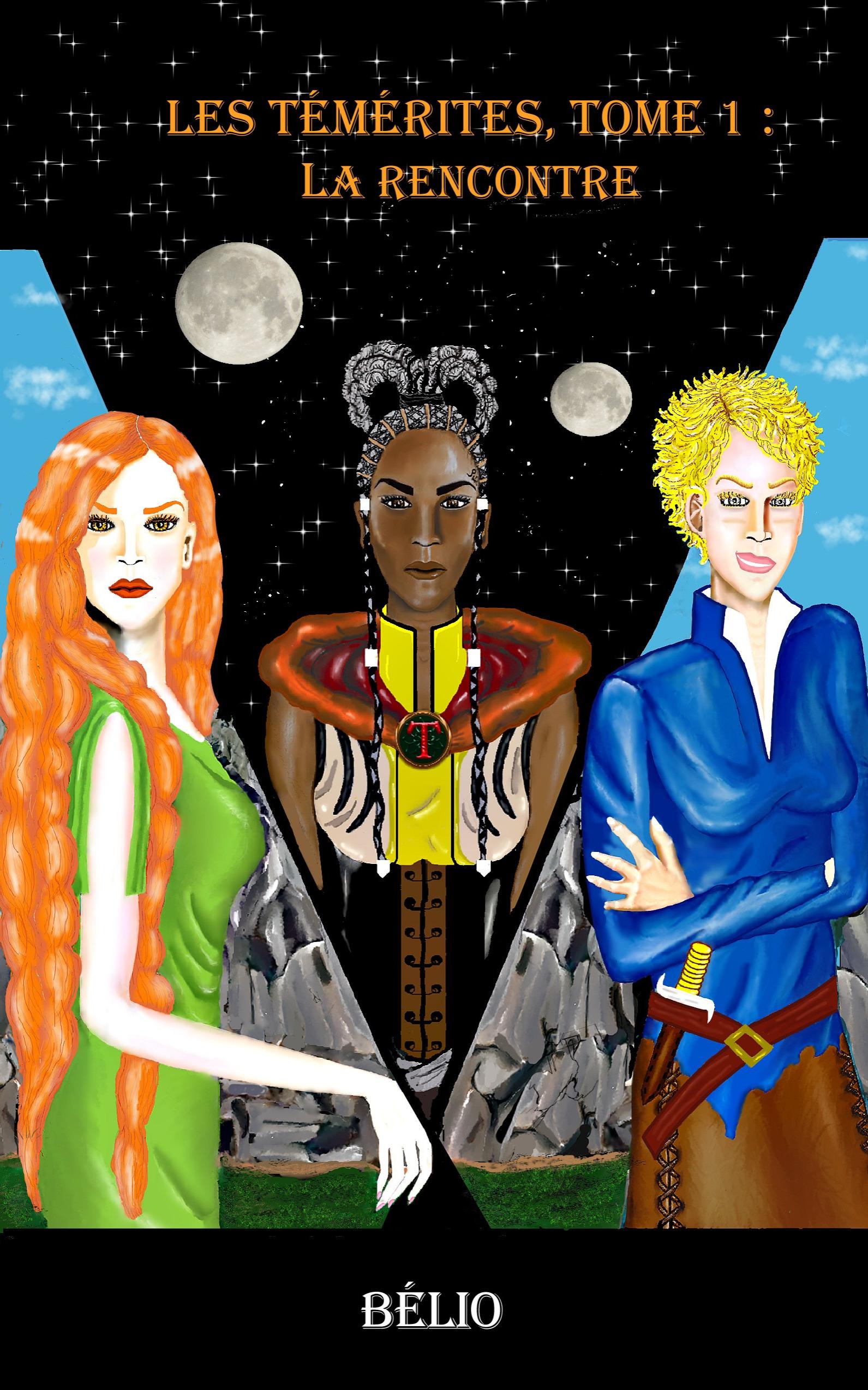 1ère de couverture de Les Témérites, tome 1