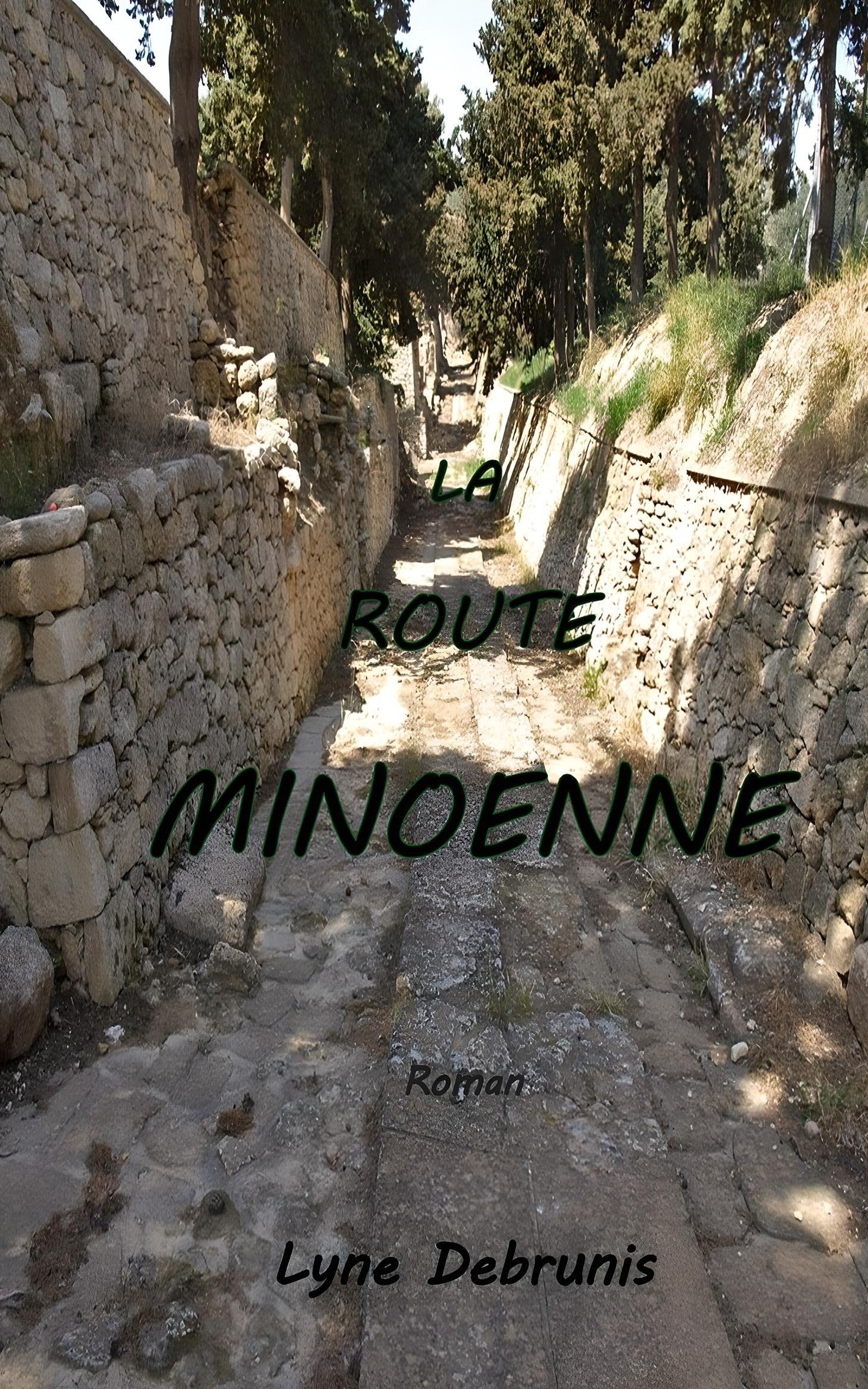 1ère de couverture de La route minoenne