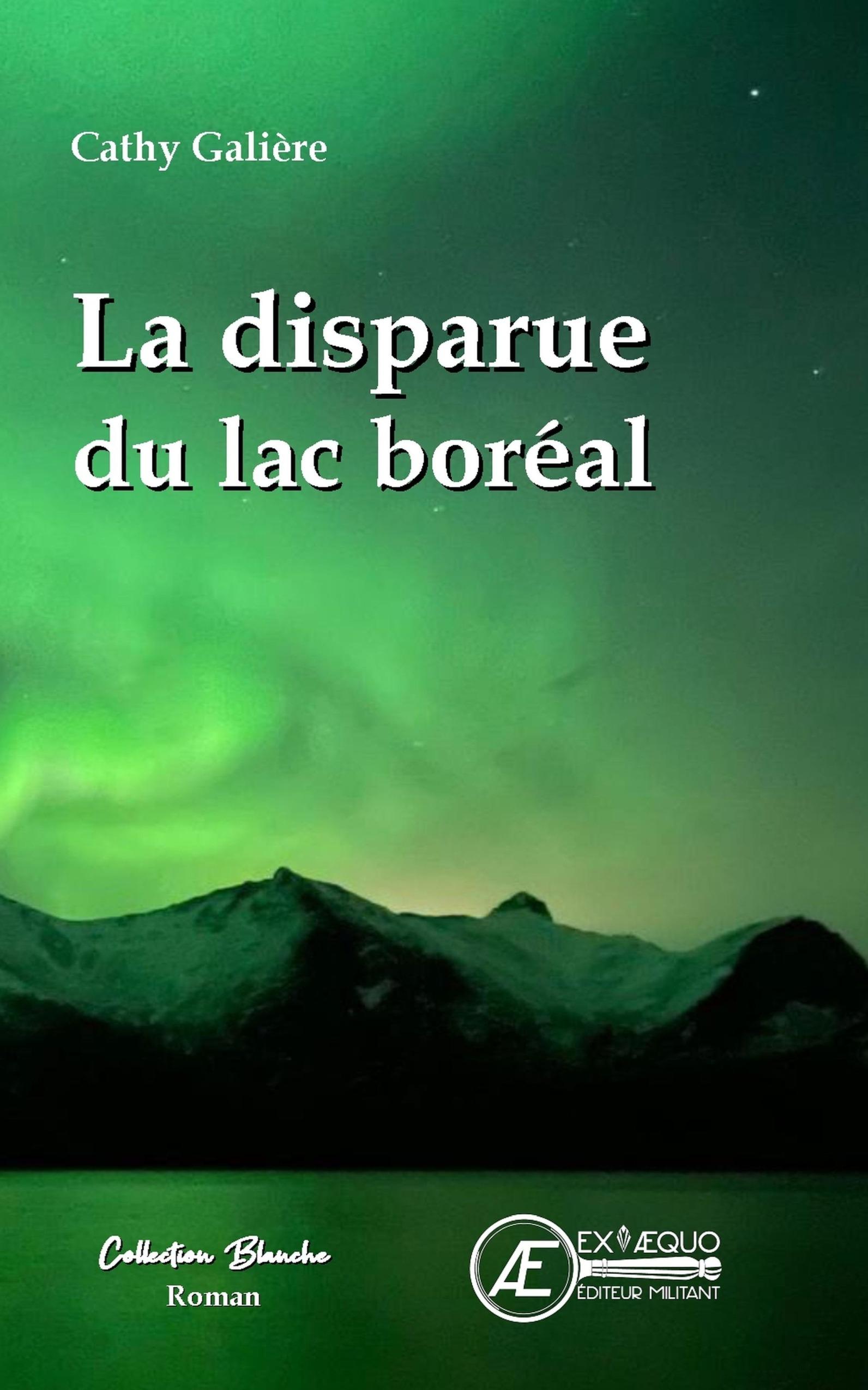 1ère de couverture de La disparue du lac boréal