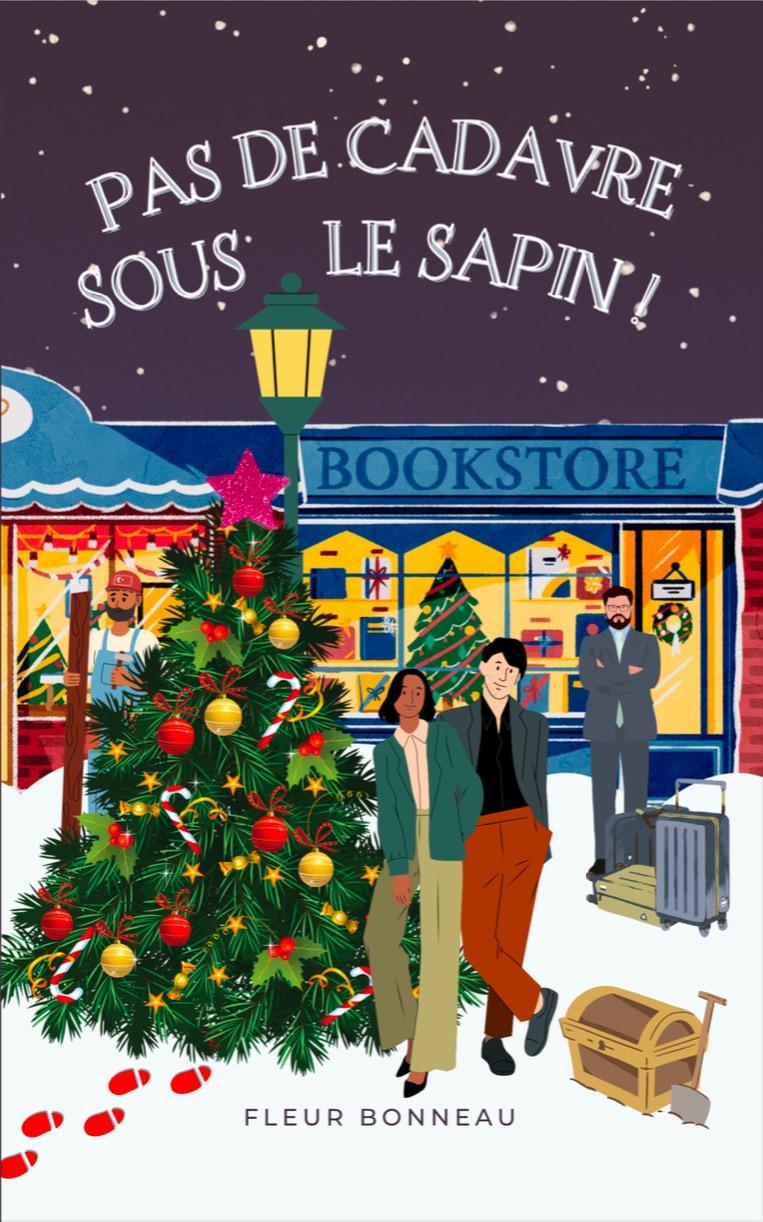 1ère de couverture de Pas de cadavre sous le sapin !