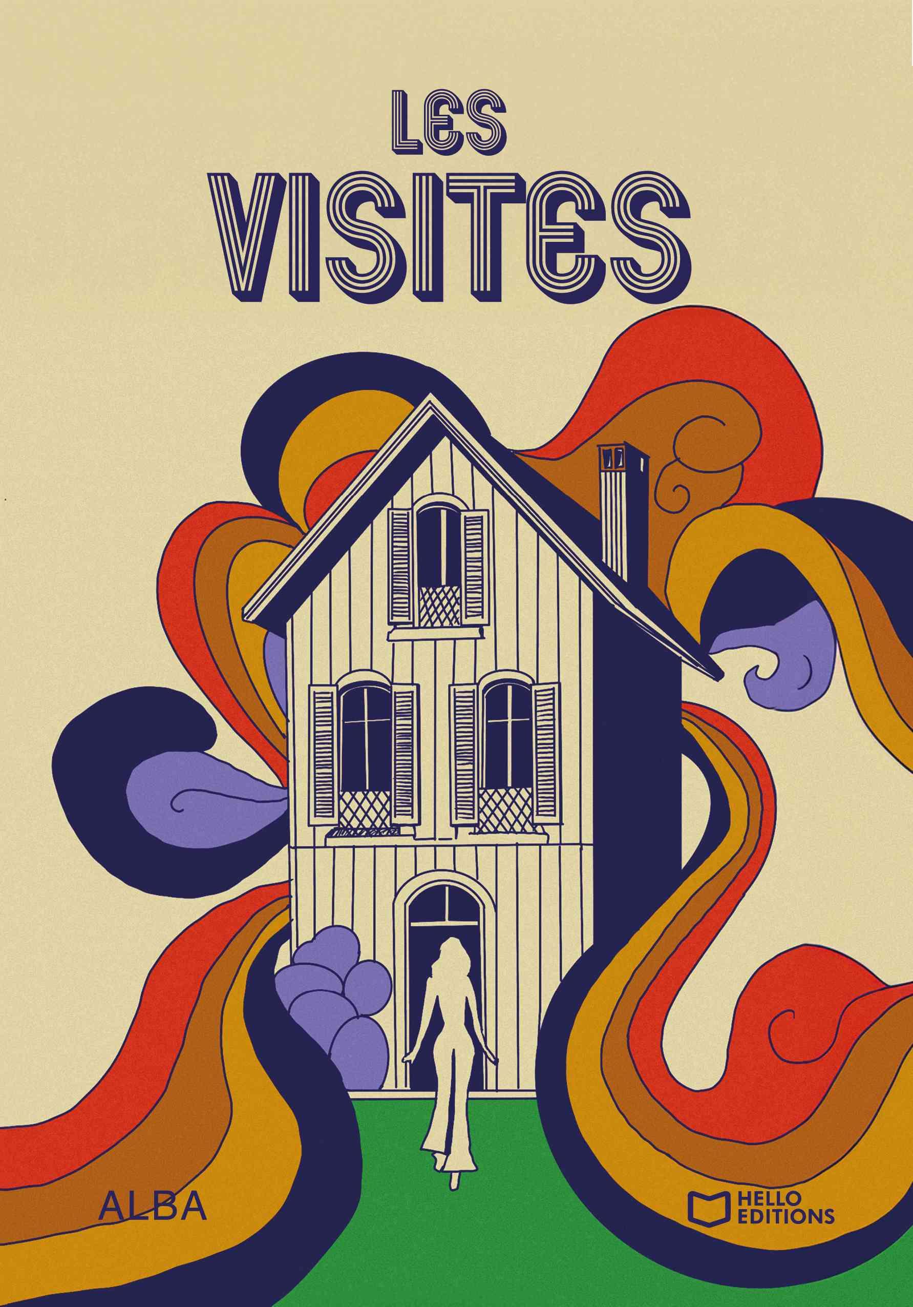 1ère de couverture de Les visites