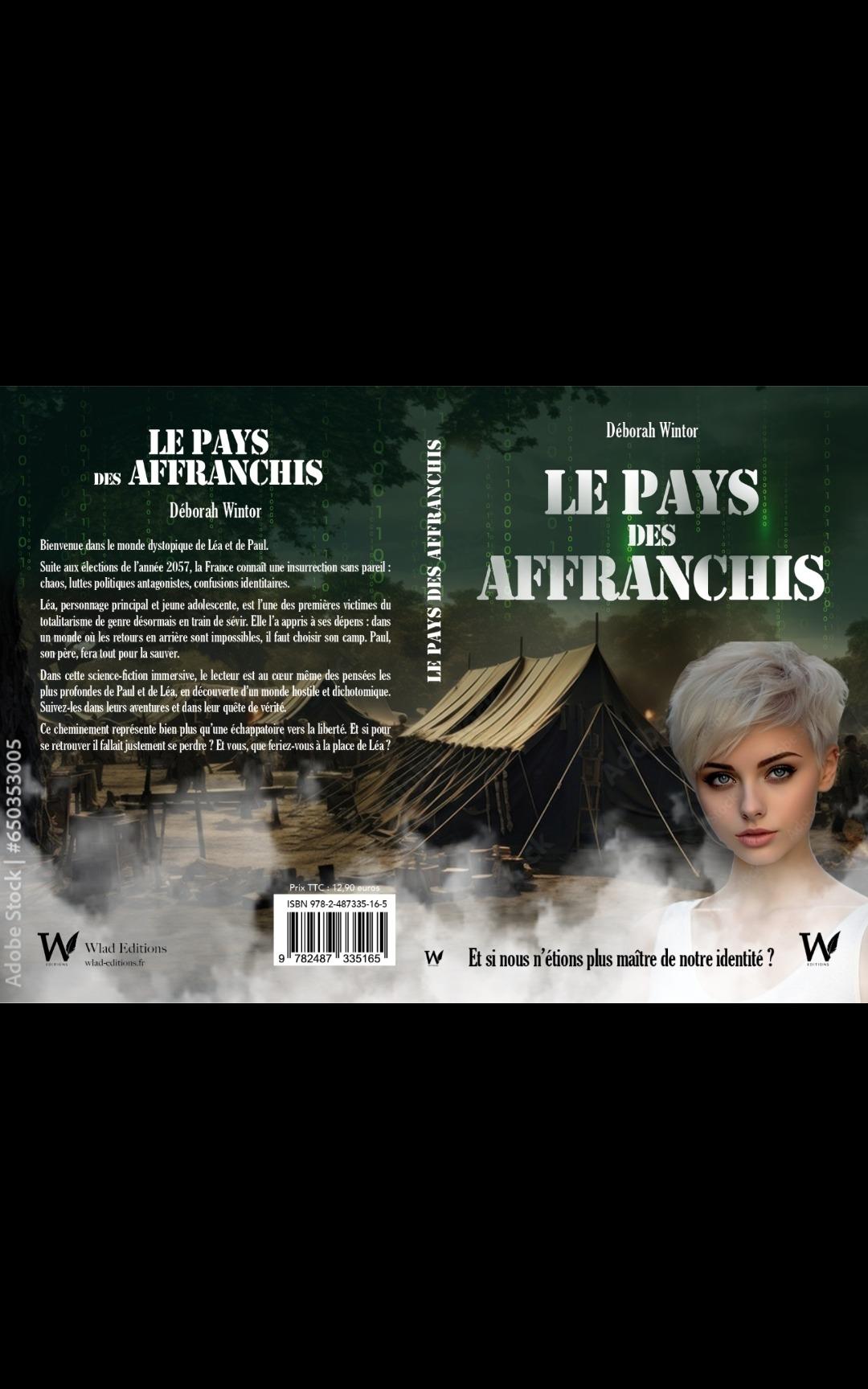 1ère de couverture de Le pays des affranchis