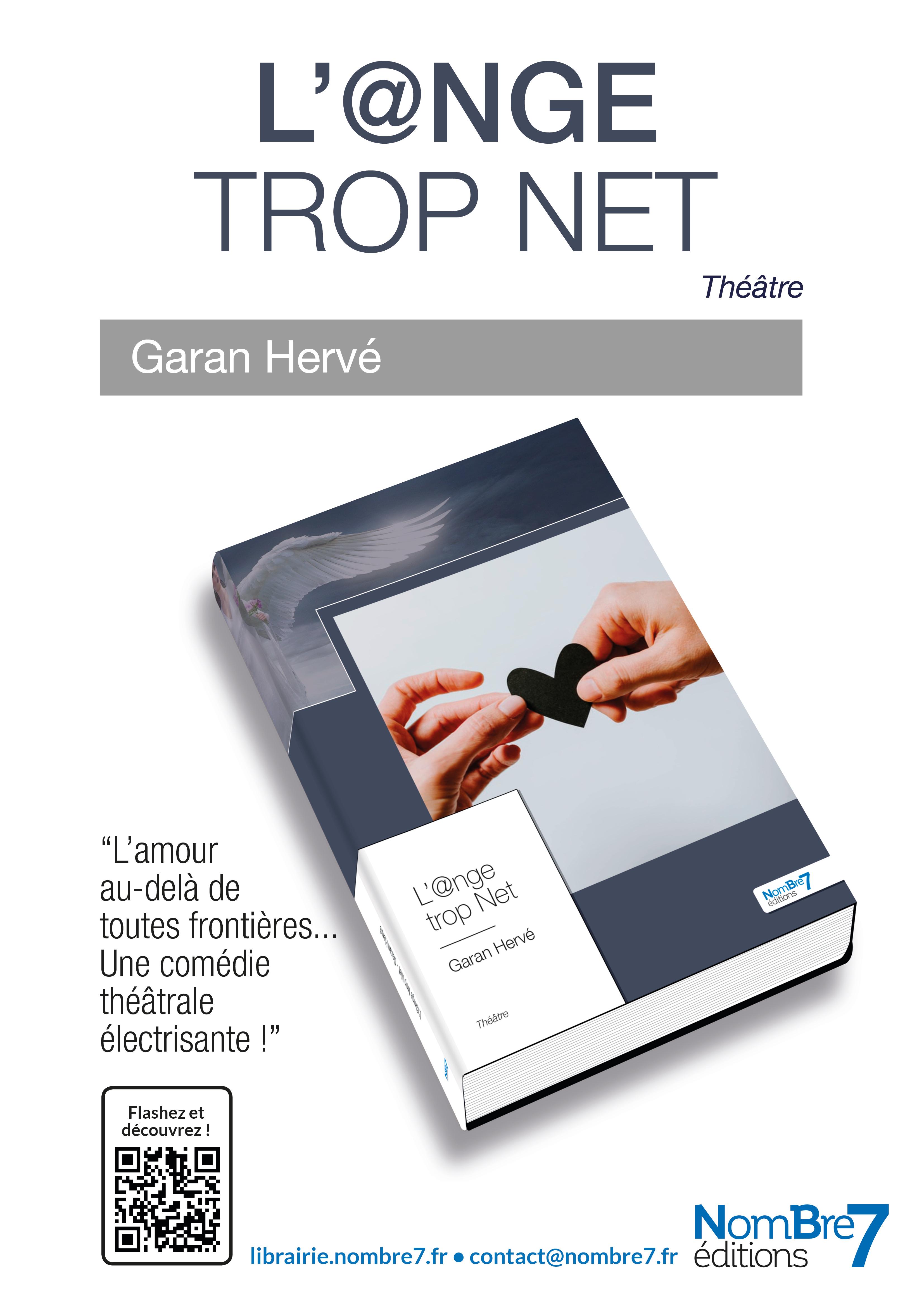 1ère de couverture de L'@nge trop net