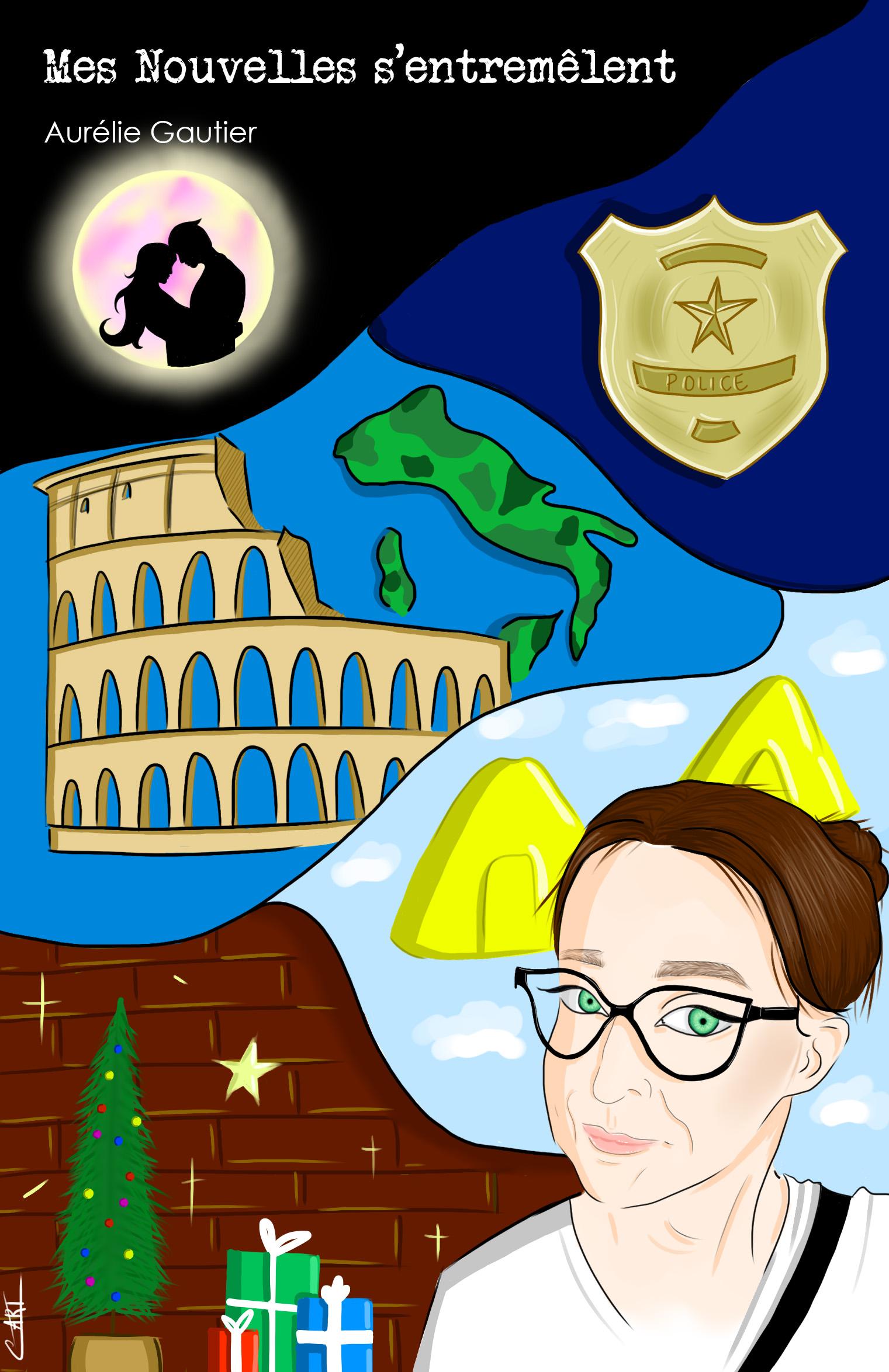 1ère de couverture de Mes nouvelles s'entremêlent