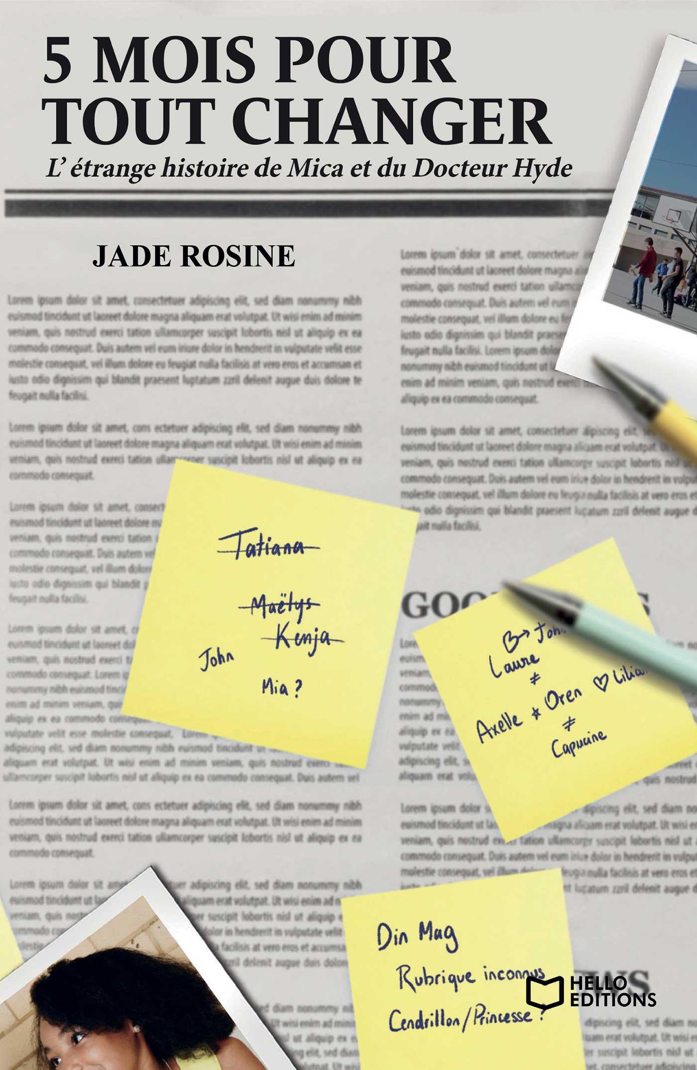 1ère de couverture de Cinq mois pour tout changer