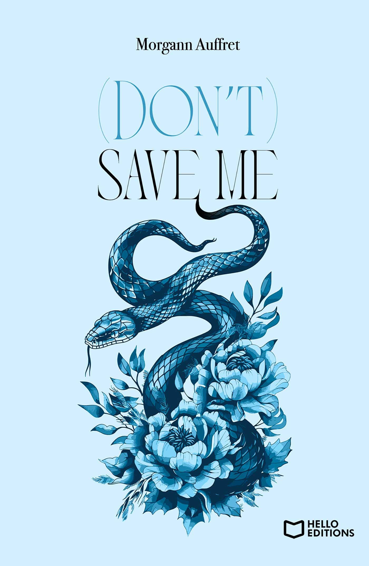 1ère de couverture de (Don’t) save me