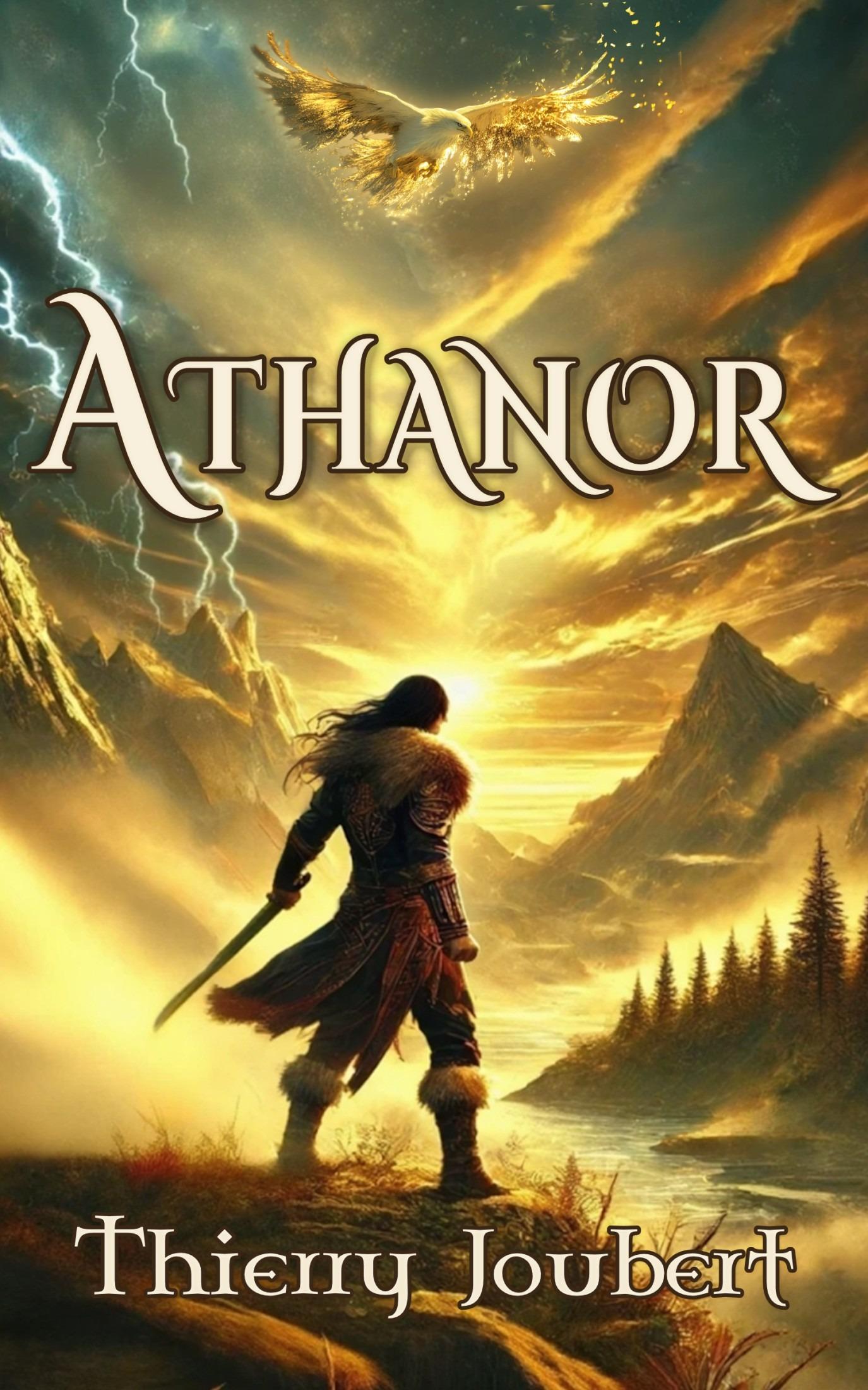 1ère de couverture de Athanor "La Légende de l'Oiseau-Tonnerre"