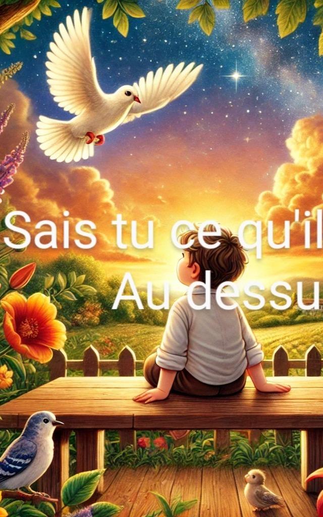 1ère de couverture de Sais tu ce qu'il y a au dessus ?