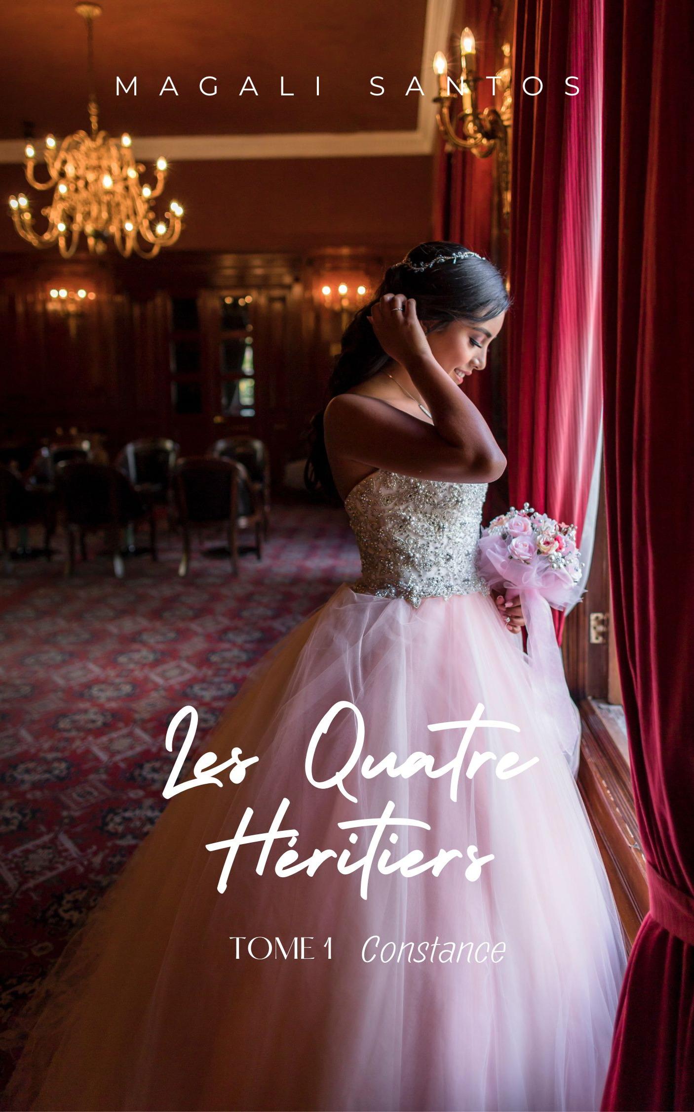 1ère de couverture de Les Quatre Héritiers, tome 1 - Constance