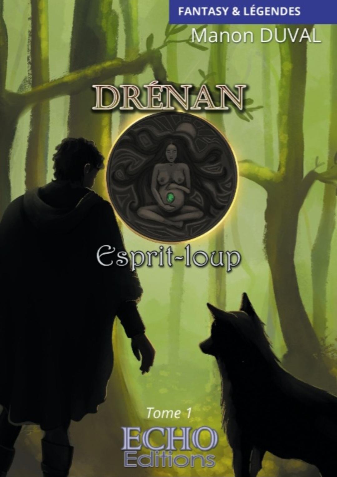 1ère de couverture de Drénan, Esprit-loup