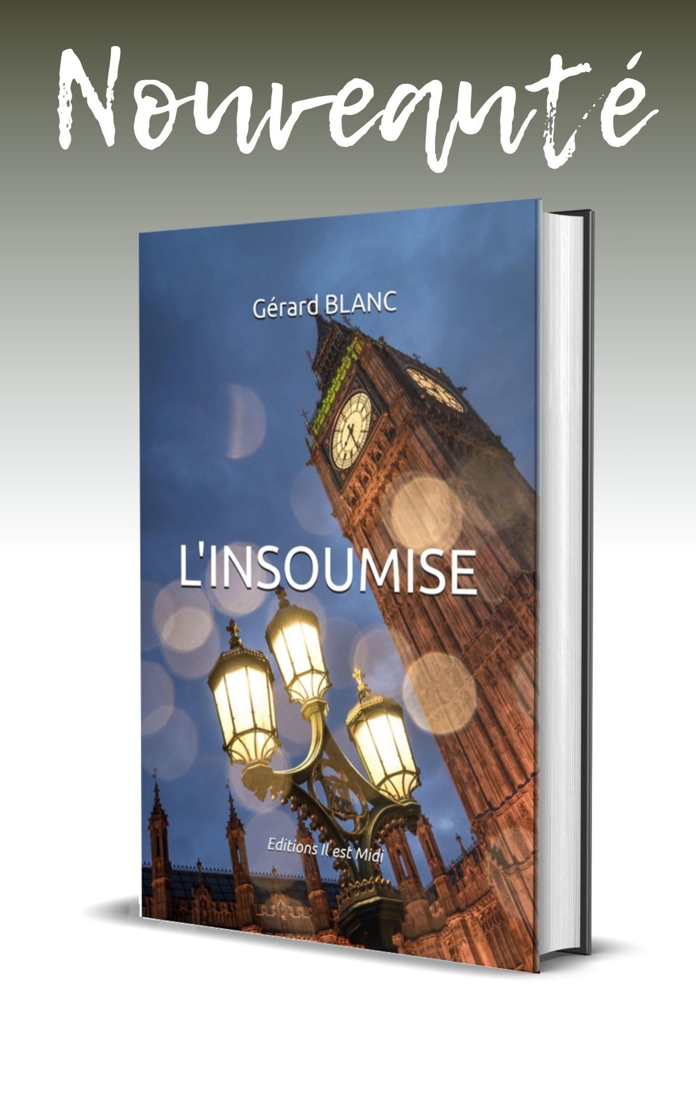 1ère de couverture de L'insoumise