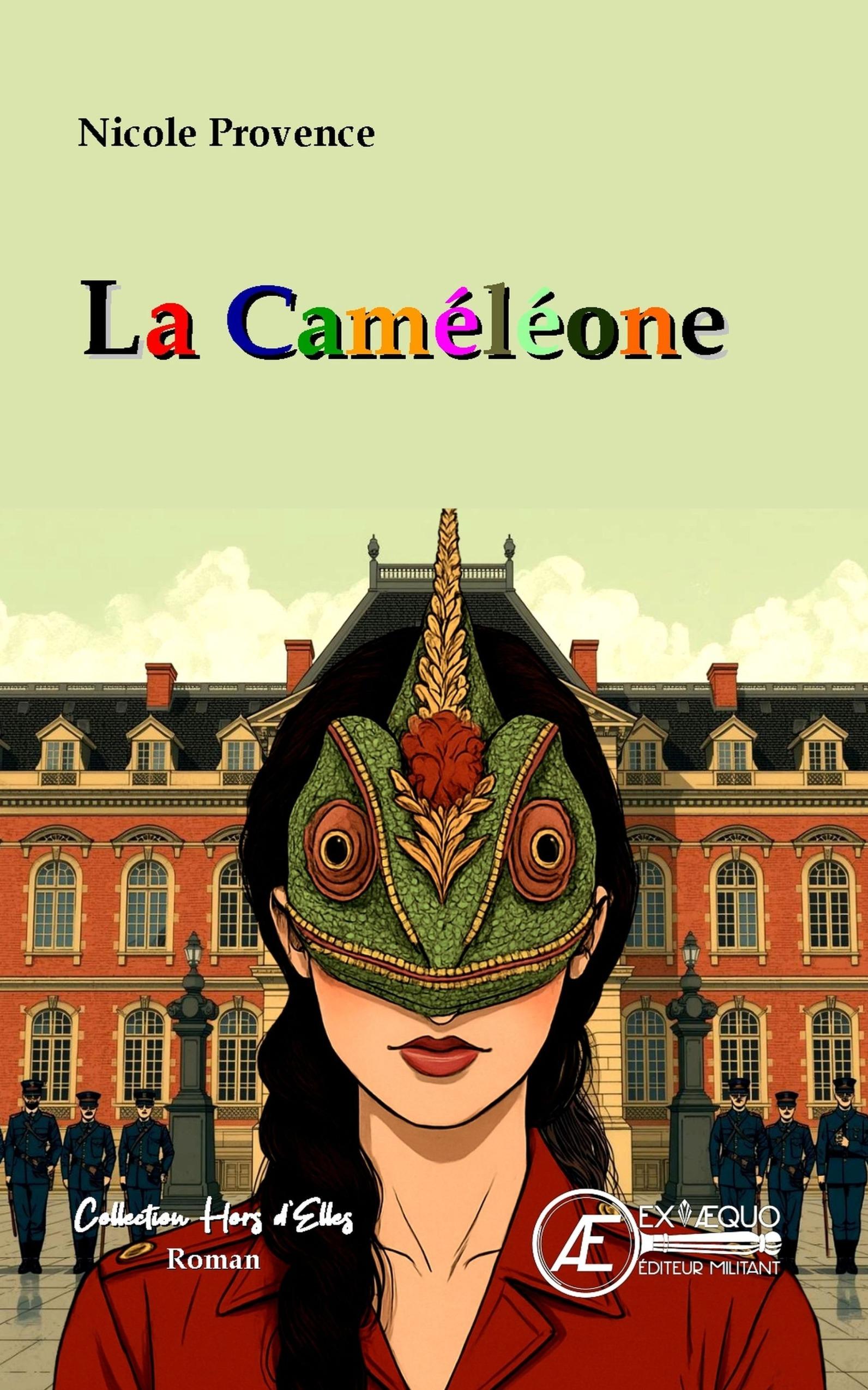 1ère de couverture de La Caméléone