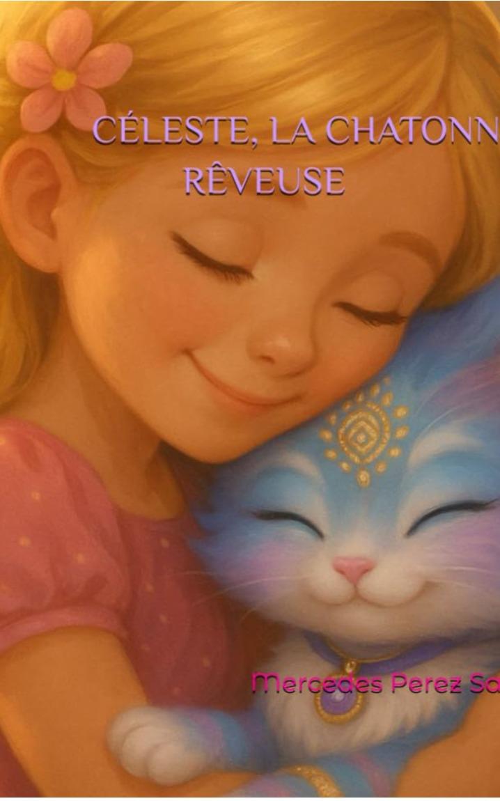 1ère de couverture de Céleste, la chatonne rêveuse