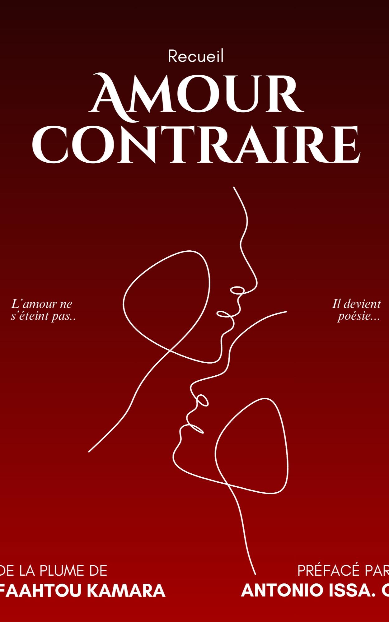 1ère de couverture de Amour Contraire