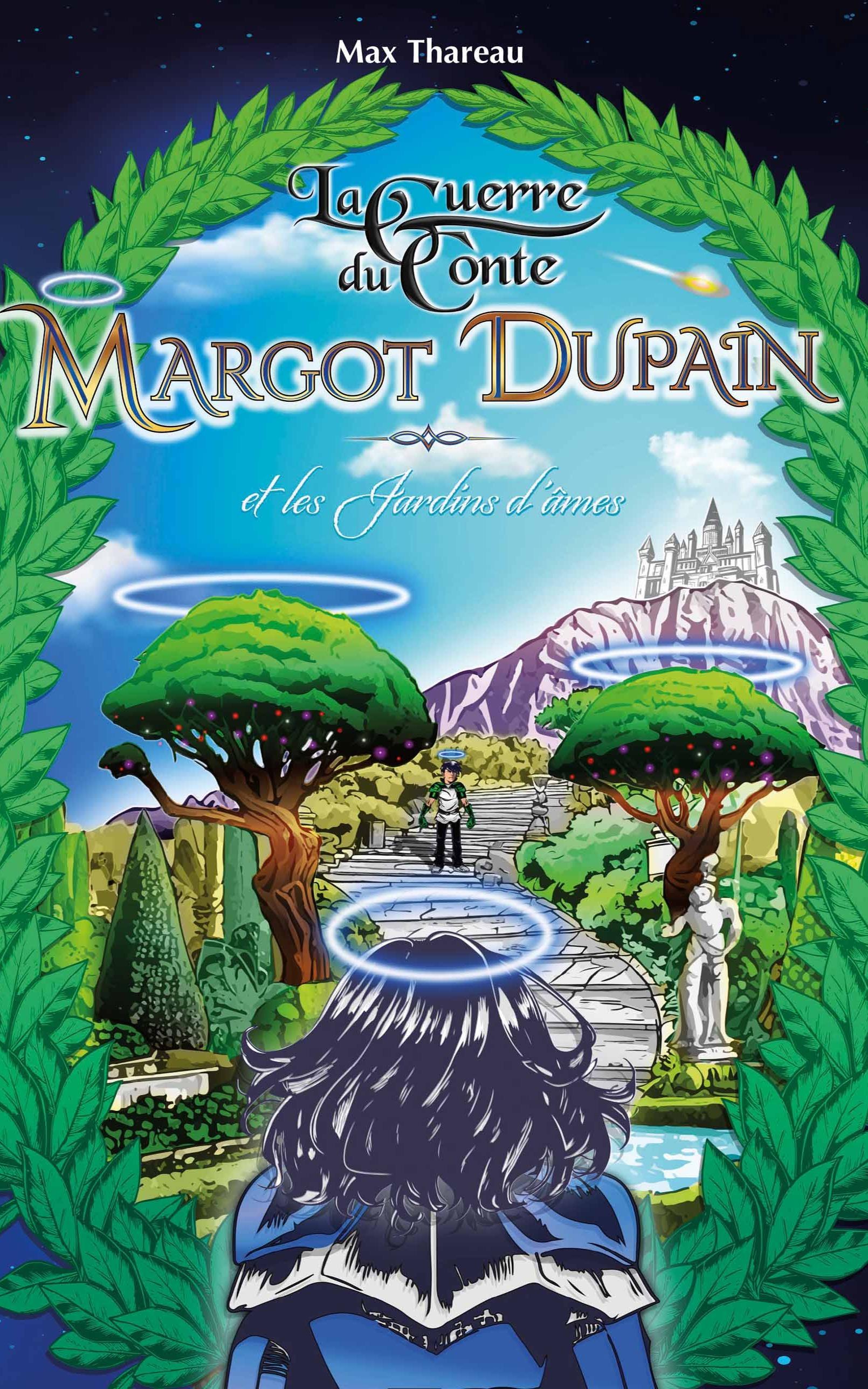 1ère de couverture de Margot Dupain et les Jardins d'âmes