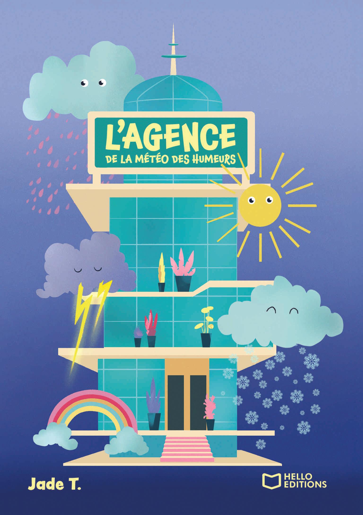 1ère de couverture de L'Agence de la Météo des Humeurs