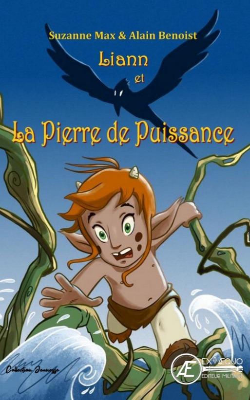 1ère de couverture de Liann et la pierre de puissance