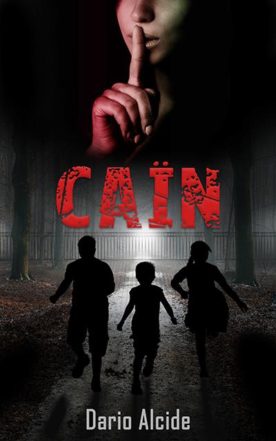 1ère de couverture de Caïn (Thriller Young Adult - Dystopie)
