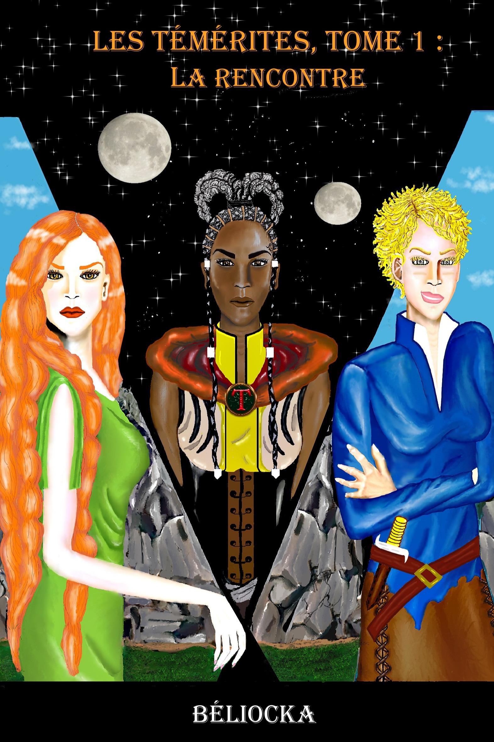 1ère de couverture de Les Témérites, tome 1