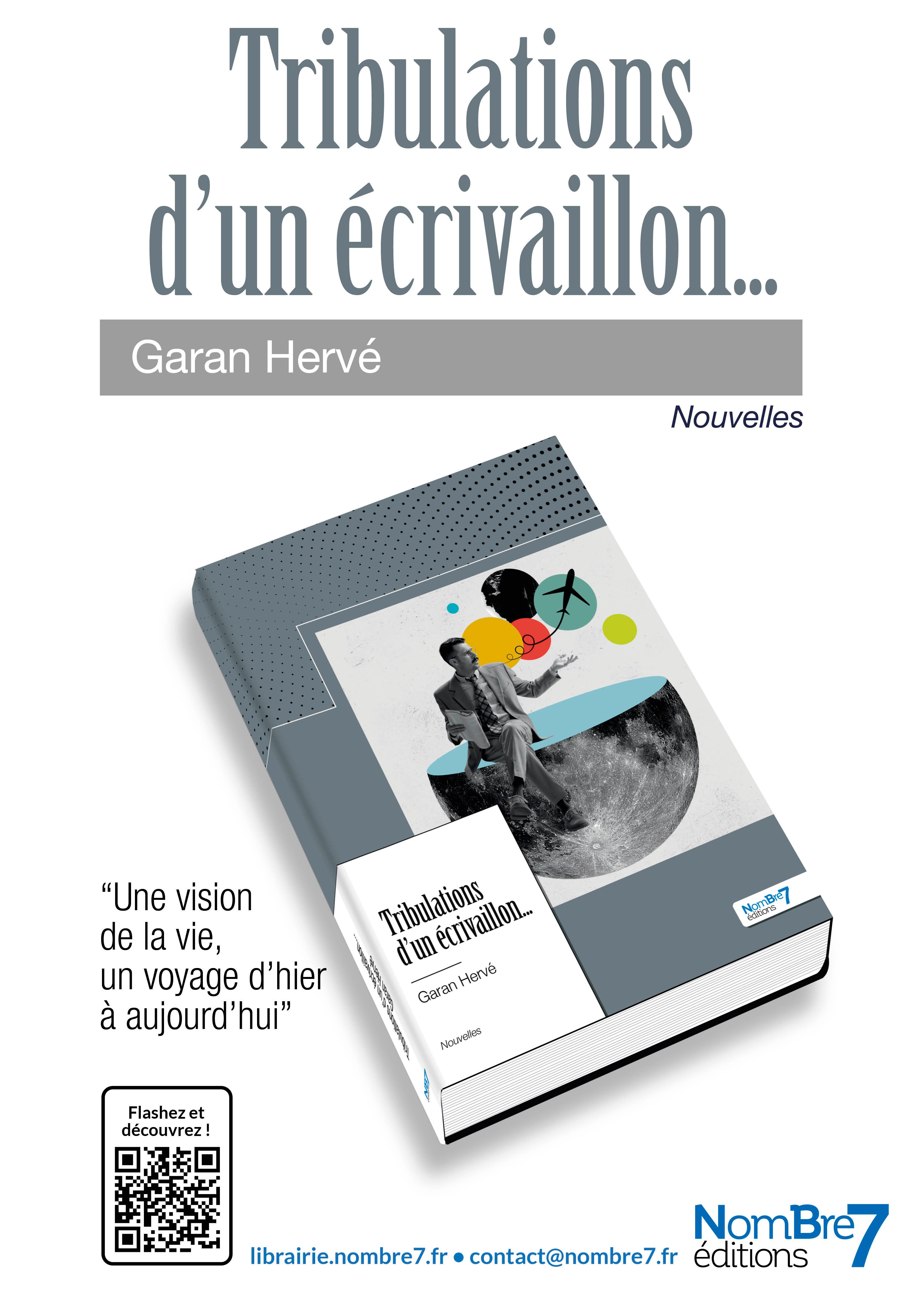 1ère de couverture de Tribulations d'un écrivaillon