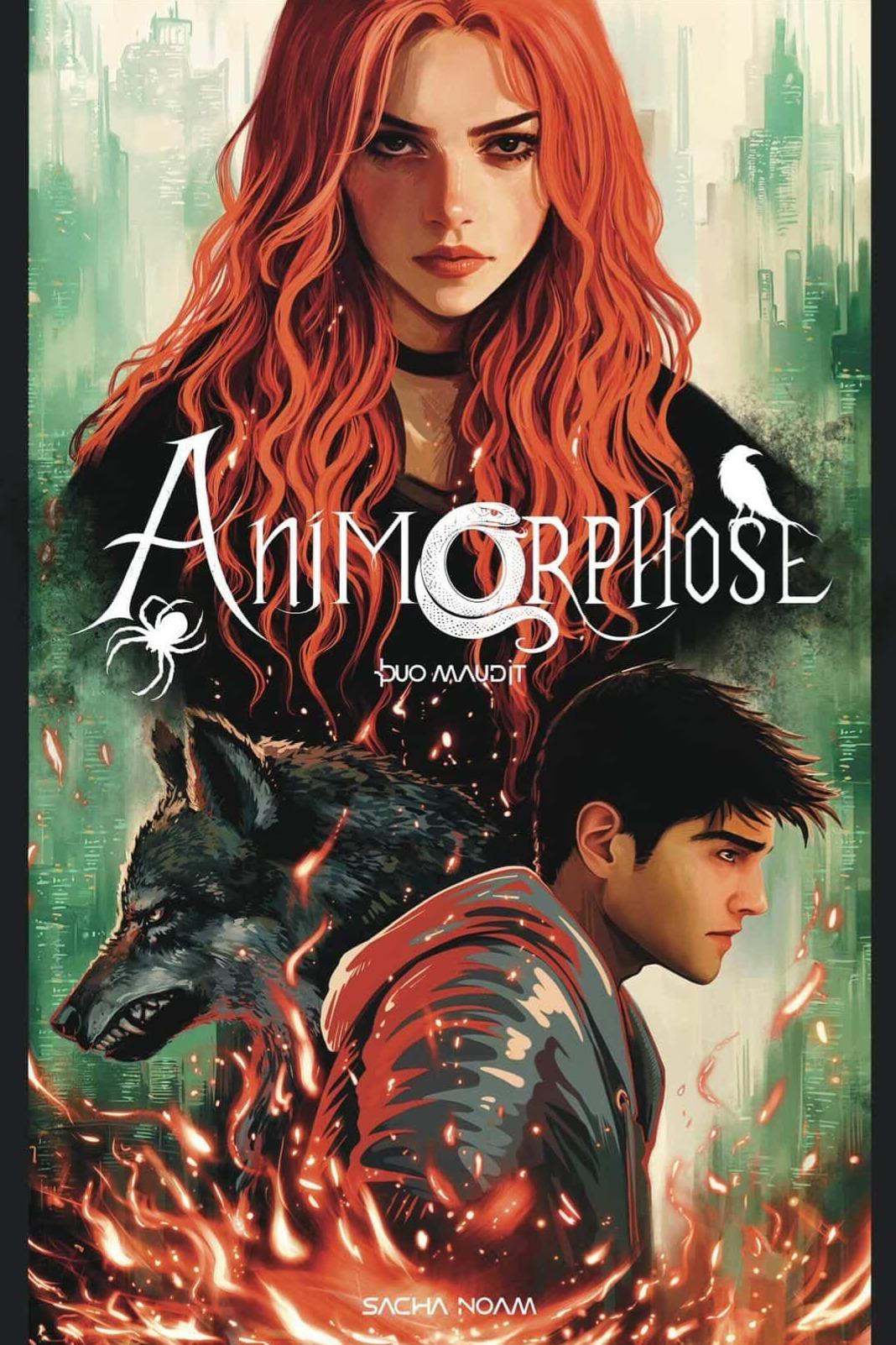 1ère de couverture de Animorphose : Duo Maudit